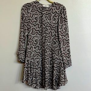 Flouncy paisley dress by A.L.C.